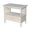 International Concepts Mission EnteRTAinment / TV Stand, 28", Unfinished TV-28 - alternate 1